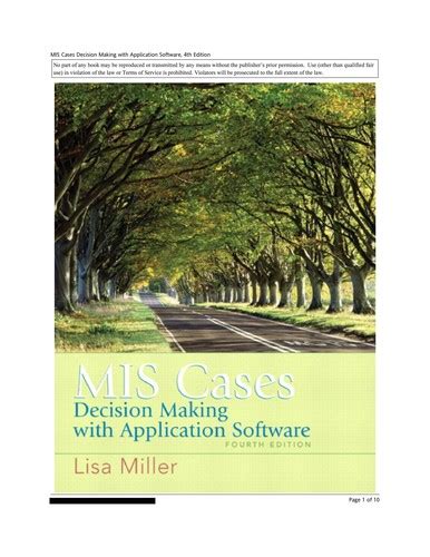 mis cases lisa miller solutions Epub