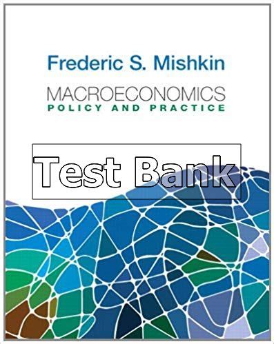 mishkin macroeconomics test bank PDF