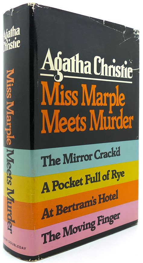 miss marple meets murder the mirror crackd or a pocket full of rye or at bertrams hotel or the moving finger Reader