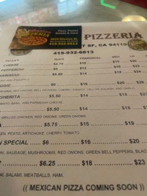 mission pizzeria