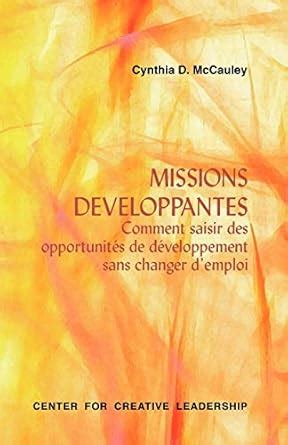 missions developpantes missions developpantes PDF