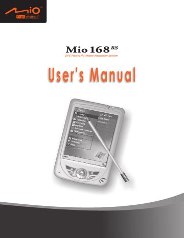 mitac mio 168 user guide Doc