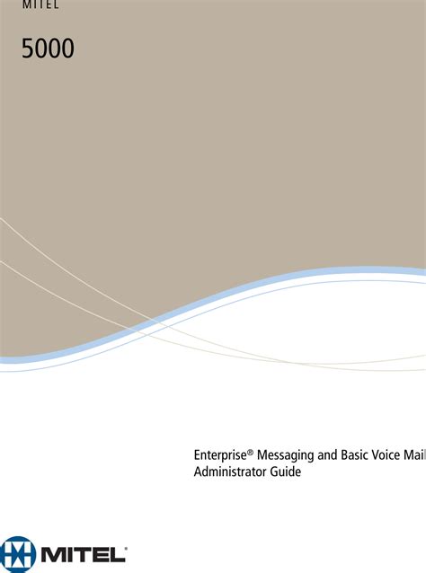 mitel 5000 voicemail user guide Epub