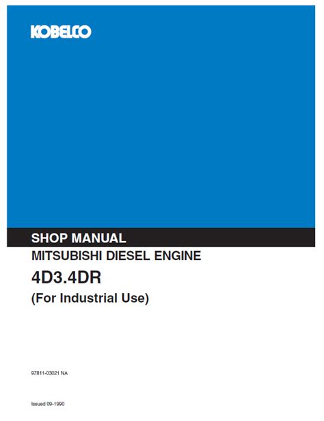mitsubishi 4d30 workshop manual Kindle Editon