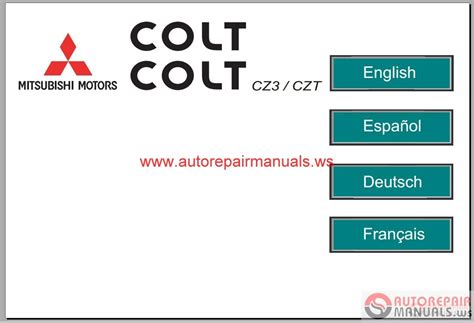 mitsubishi colt 2005 owners manual Reader