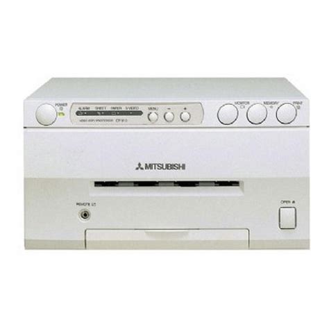 mitsubishi cp910e user guide PDF