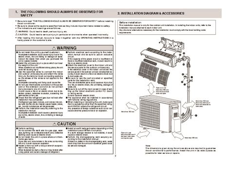 mitsubishi ductless air conditioners manuals Doc