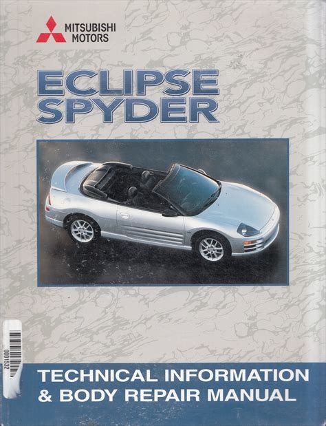 mitsubishi eclipse spyder owners manual Kindle Editon