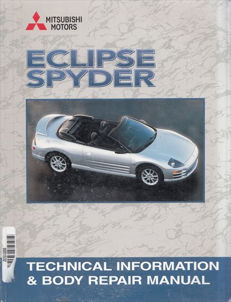 mitsubishi eclipse spyder owners manual Kindle Editon