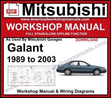 mitsubishi galant 1992 repair manual Reader