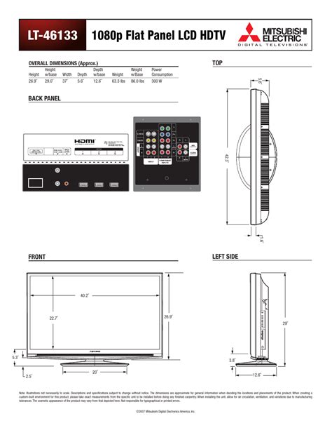 mitsubishi hdtv 1080 manual Epub