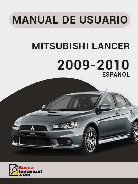 mitsubishi lancer usuario manual 2009 Doc