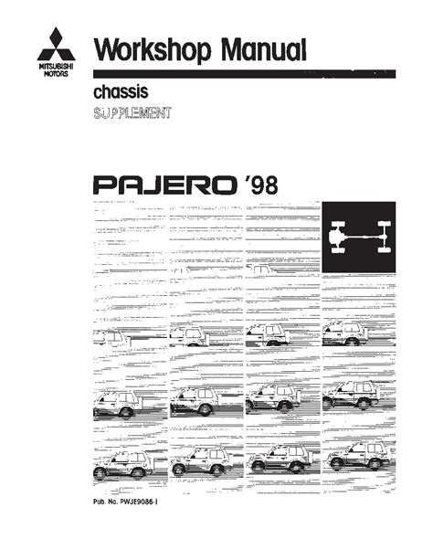 mitsubishi pajero 1991 manual pdf Epub