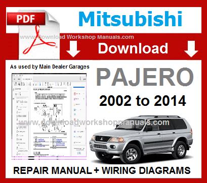 mitsubishi pajero exceed 2004 wiring manual Kindle Editon