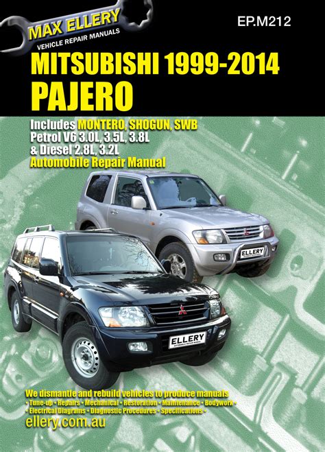 mitsubishi pajero sport 1990 2000 engine service manual user guide Doc
