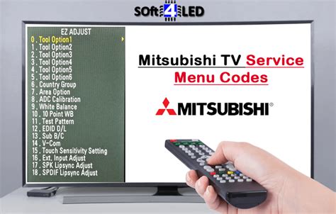 mitsubishi tv service mode Kindle Editon
