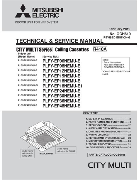 mitsubishi vrf installation manual Kindle Editon