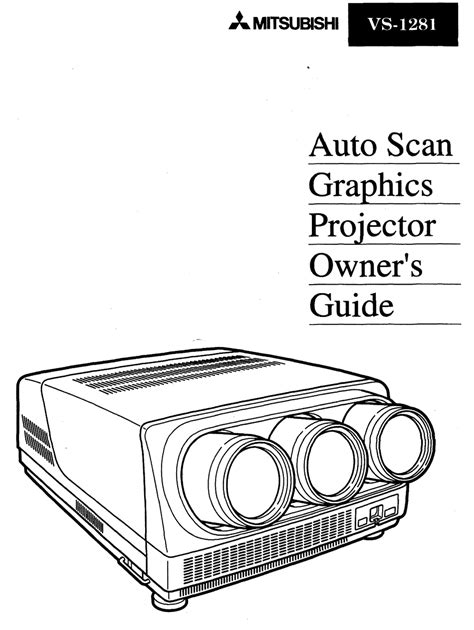 mitsubishi vs 1281 user guide Doc