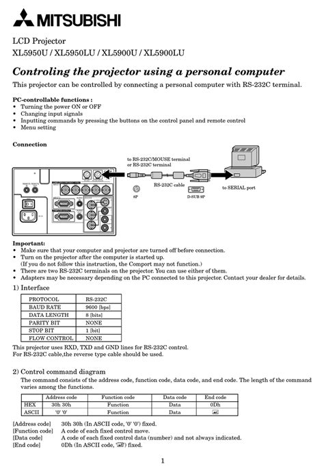 mitsubishi xl5950lu projectors owners manual Reader