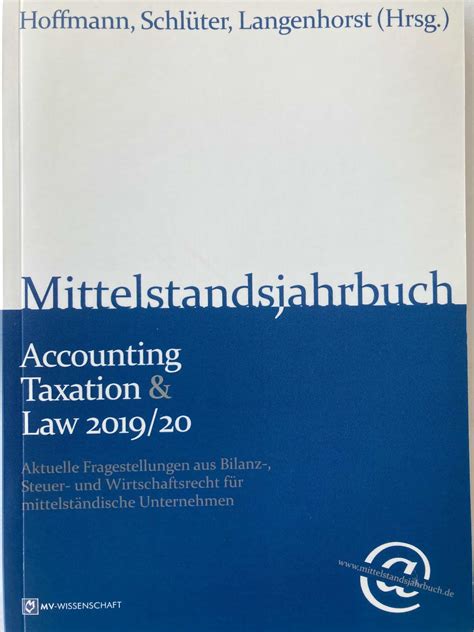 mittelstandsjahrbuch accounting taxation 2015 wirtschaftsrecht Doc