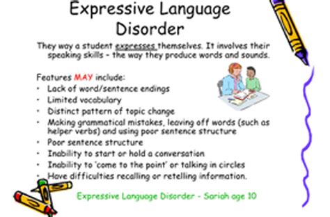 mixed receptive-expressive language disorder