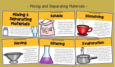 mixing and separating working with materials Reader