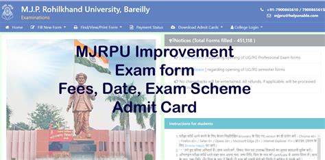 mjpru improvement paper exam date time Kindle Editon