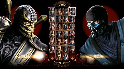 mk 9 characters