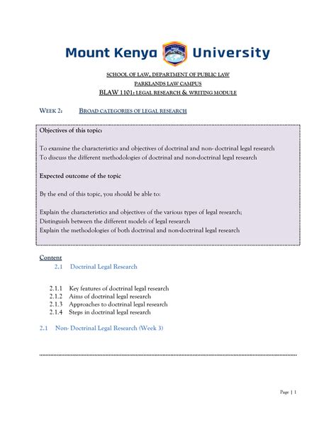 mku research guide list PDF