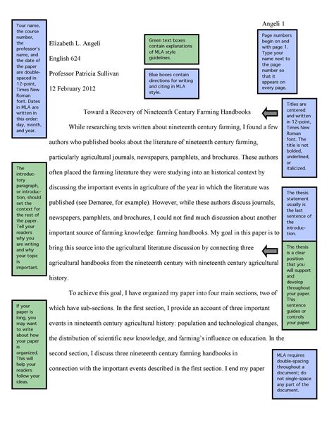 mla citation sample essay Kindle Editon