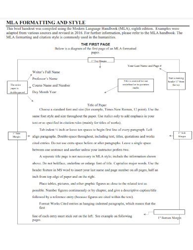 mla format heading for essay Kindle Editon