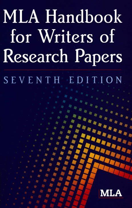 mla handbook for writers of research papers 7th edition PDF