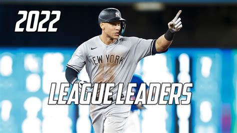 Mlb Leaders 2022