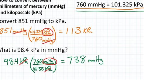 mmHg and Pa: A Comprehensive Exploration