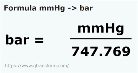 mmhg a bar