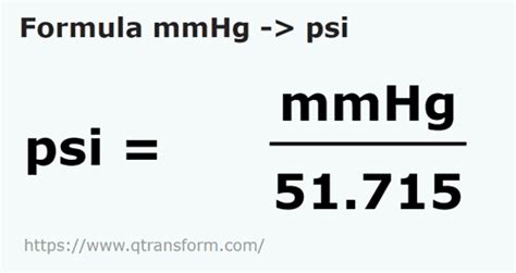 mmhg a psi