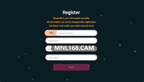 mnl168 Register Online Login