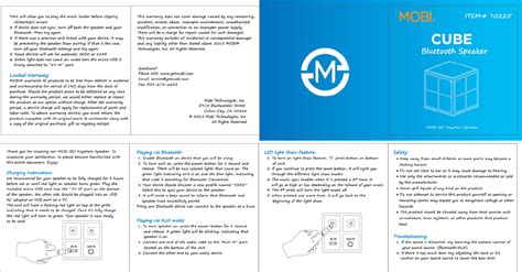 mobi speaker owners manual Epub