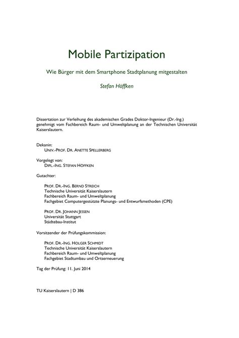 mobile partizipation smartphone stadtplanung mitgestalten Epub