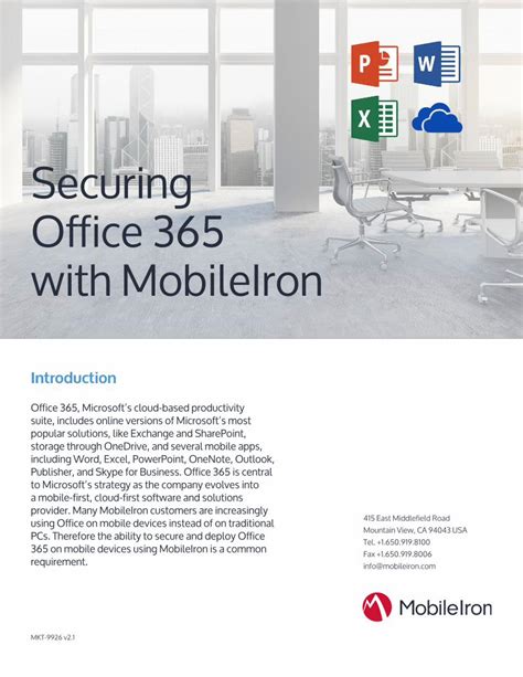 mobileiron_and_office_365 Ebook Epub