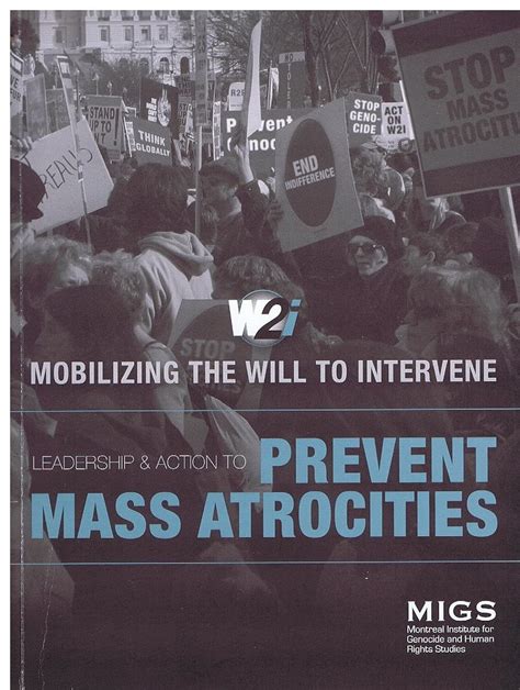 mobilizing the will to intervene leadership to prevent mass atrocities Reader