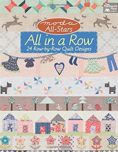 moda all stars all in a row 24 row by row quilt designs PDF
