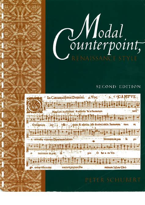 modal counterpoint renaissance style Reader