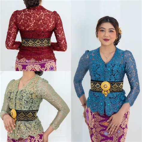 model kebaya kartini dengan bet