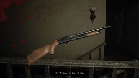 model shotgun re7