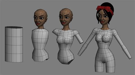 modeling a 3d character