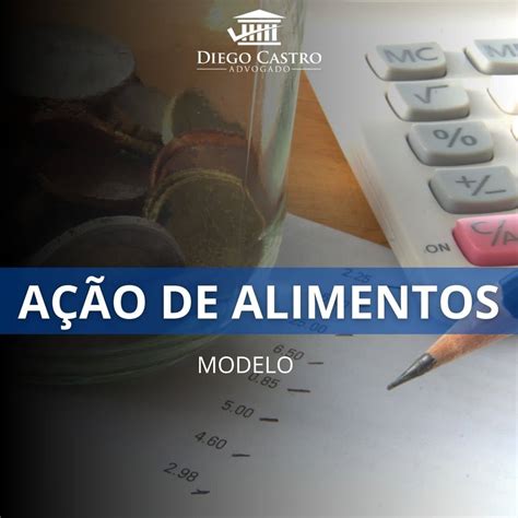 modelo de ação de alimentos