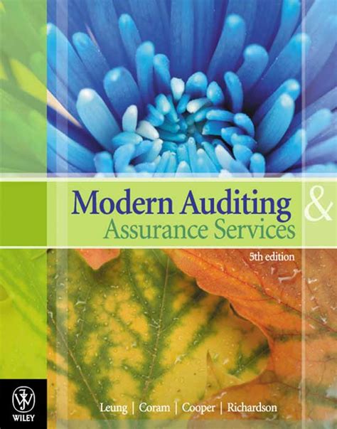 modern auditing assurance services 5th edition solutions Kindle Editon