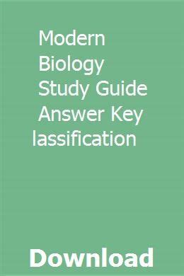 modern biology study guide answer key biogenesis Doc