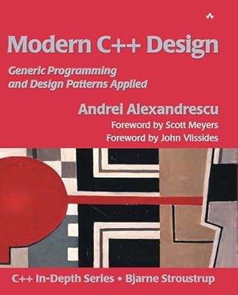 modern c design generic programming and design patterns applied PDF